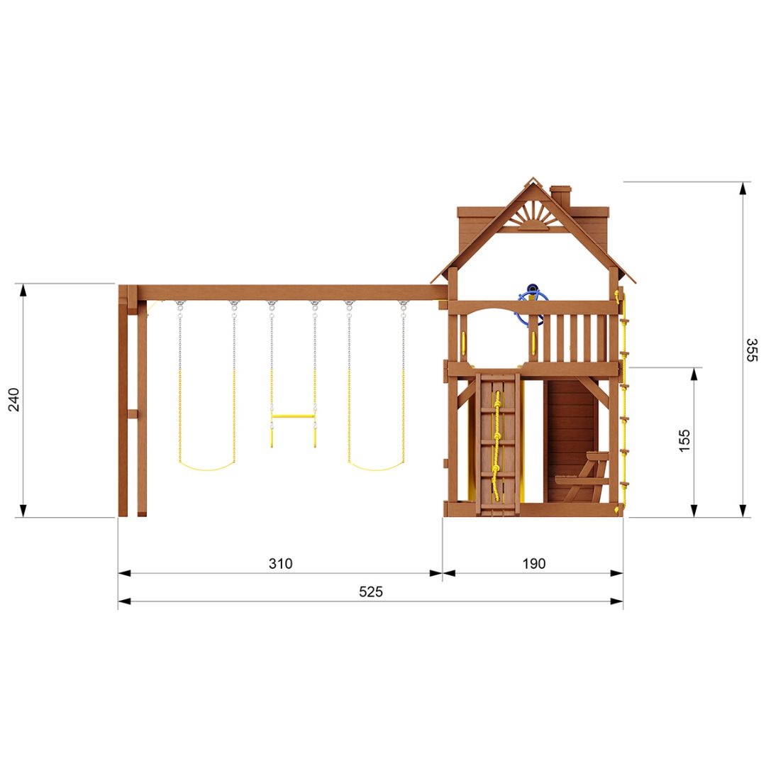 Детский игровой комплекс New Sunrise Форт